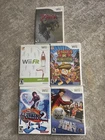 Nintendo Wii Game Assorted Lot of 5. GREAT DEAL