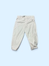 Nike Dri-Fit Herren Baseball Hose weiß, sportlich, Größe M
