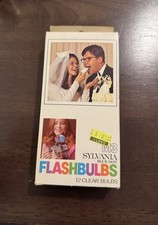 Vintage photography flash bulbs Sylvania Blue Dot M3 Superflash 23 Bulbs
