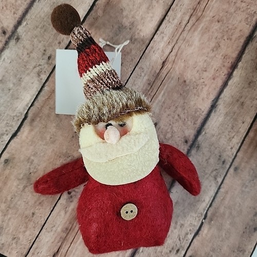 SET OF 3 CHRISTMAS SANTA, SNOWMAN, MOOSE ORNAMENT - Picture 6 of 7
