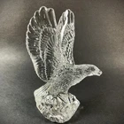 VTG Waterford Crystal Fred Curtis American Bald Eagle Sculpture 8" Ireland EUC