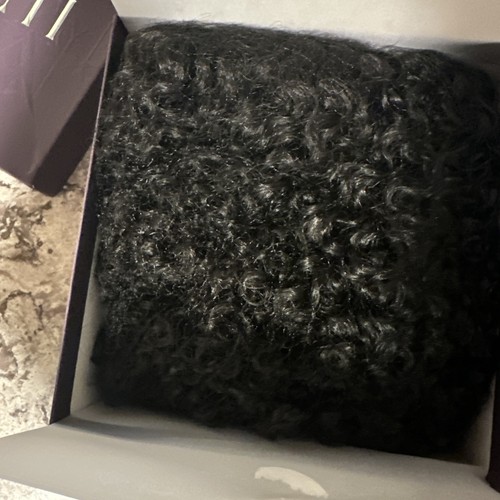 “LUVME” Short Cut Curly  HD Lace Glueless Side Part Wig 100% Human Hair 8 in - Bild 8 von 10