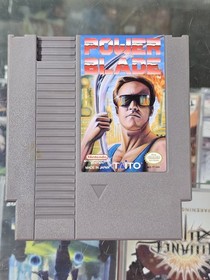 Power Blade (Nintendo NES, 1991) Completo CIB Gioco Box Manuale Autentico TESTATO