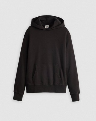 levis herren sweatshirt a8435 0019 - authentic hoodie black ag