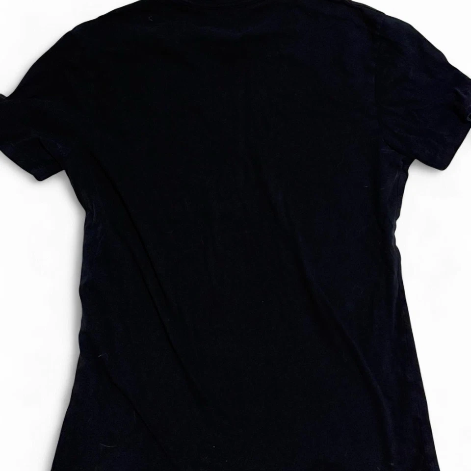 Camiseta All Saints Negra Cuello Redondo Hombre Talla Mediana Algodón Foto 3 de 3