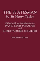 The Statesman By Sir Henry Taylor Revised Edition Henry Taylor Taschenbuch 1992
