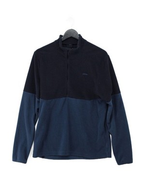 Quechua Herren Hoodie M Blau 100% Sonstige Pullover