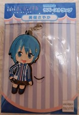 Puella Magi Madoka Magica Sayaka Miki Rubber Strap Lawson Collaboration M Keyrin