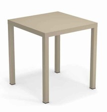 Table Emu Nova 70X70 Tortora D'Extérieur Jardin Bar