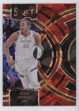 2024 Panini Select WNBA Premier Level Red Ice Prizm Kiah Stokes #179 1ar2
