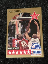 1989-90 NBA Hoops All-Star Weekend Miami- L.A. Lakers A.C. Green Card #17