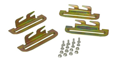 #ad Tech Team #00744 Head and Foot Board Hook Set Attach a Headboard Yellow $21.10