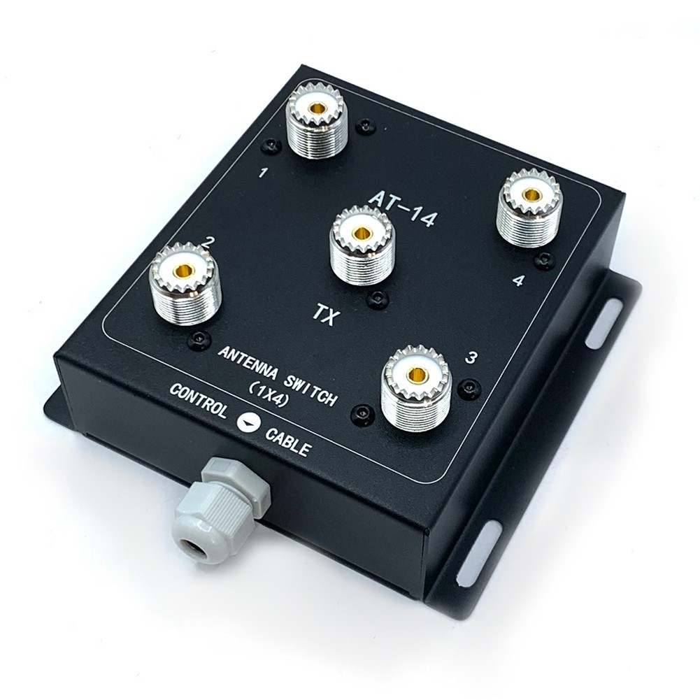 High Efficiency 4 Way Antenna Switch Remote Control for 500W PEP Radio Systems