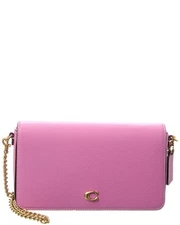 COACH Mila Pink Leather  Crossbody Shoulder Bag CAO01