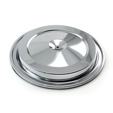 15 15.375 Round Air Cleaner Top - Chrome
