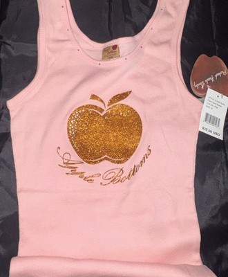 NWT Apple Bottoms Girls Pink Top S L NEW! Rare Item! Fast Shipping!