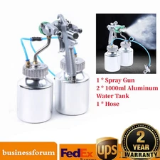 SAT1200 Pressure Automatic Foam Spray Gun Polyurethane Sprayer Double-head