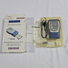 BK Precision Remote Multi Network Cable Analyzer Tester 240-A 240A w/ Box CAT