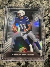 2025 Leaf Metal - Faizon Brandon #61 Silver Prismatic 26/149