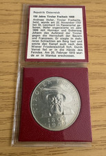 Österreich 50 Schilling 1959 Tiroler Freiheit 20gr. Silber 900