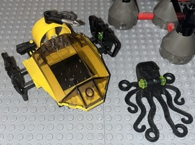 Lego 4790 4795 Lot 2 Alpha Team Sets Ogel Underwater Base and AT Sub