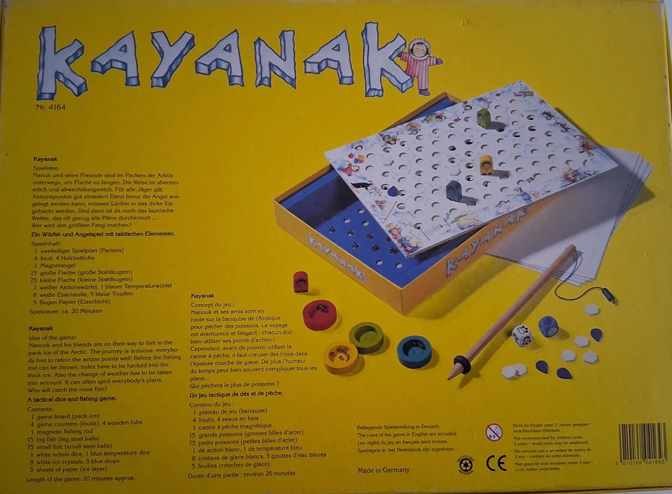 HABA SPIEL KAYANAK- AB 6 JAHRE- NEUWERTIG UND KOMPLETT - Bild 2 von 4