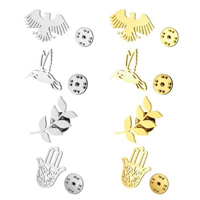 Animal Design Themed Cartoon Alloy Pin Brooch For Enthusiasts Gift Recipients