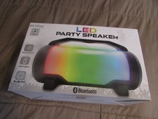 Led Portable Party Bluetooth Speaker Handle RGB Lights USB Micro TF 12" 5.3" 7"