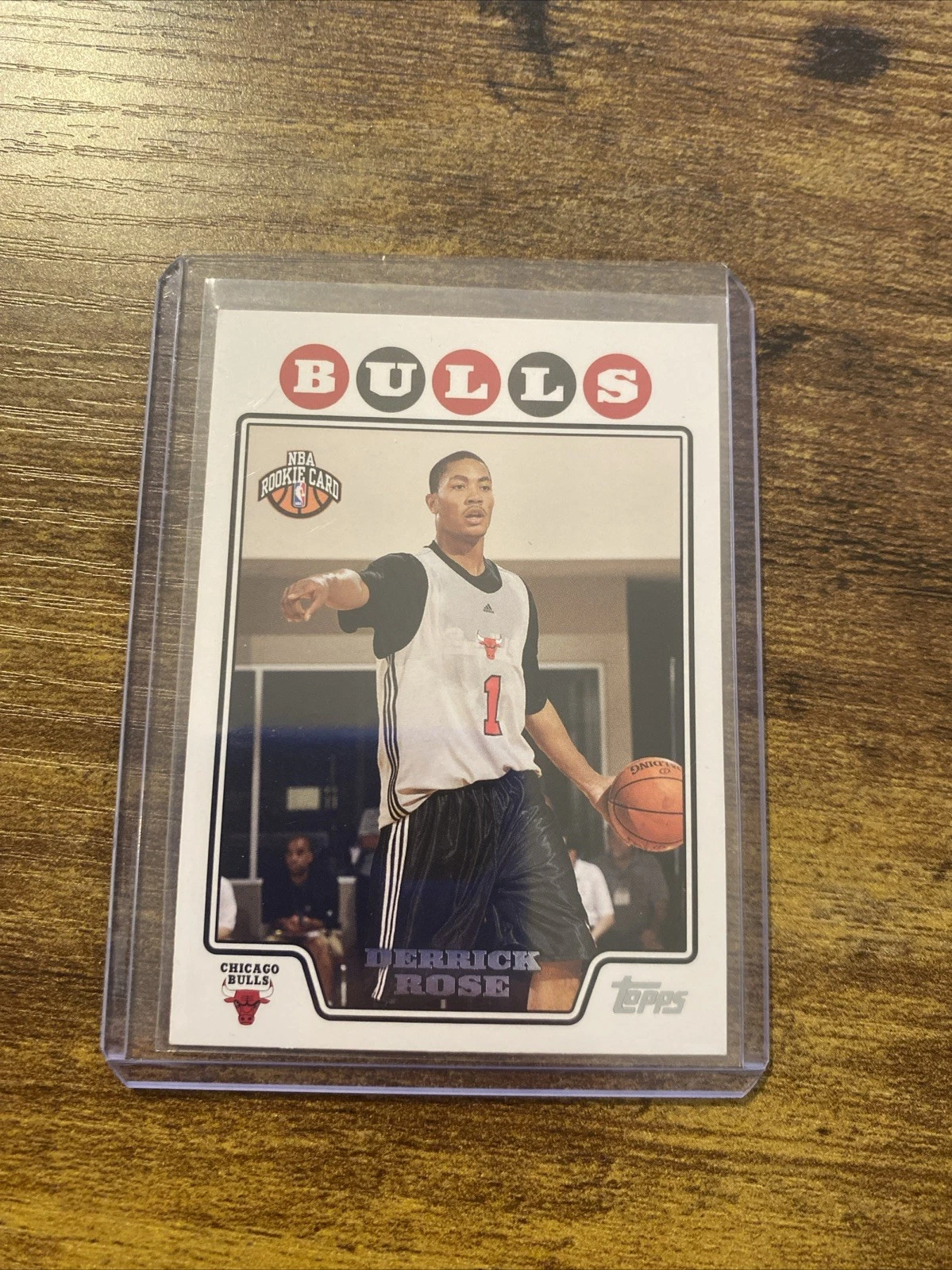 Derrick Rose trading card