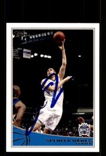 Signed Basketball Card Auto Spencer Hawes 2009-10 Topps #266 Sacramento Kings