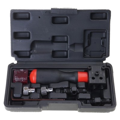 Automotive Flaring Tool Set Copper Tube Brake Line Single Double 3/16in 1/4in