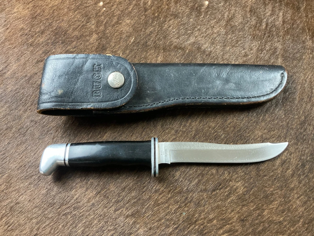 Buck 105 Sheath In Collectible Vintage Factory Manufactured Fixed 
