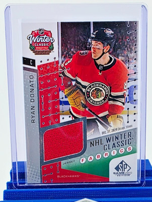 2025-26 Upper Deck SP Game Used Ryan Donato Winter Classic Fabrics Jersey WCF-7