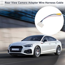 Rear View Camera Adapter Wire Harness Cable for Nissan Altima RCA Black 1 Pcs