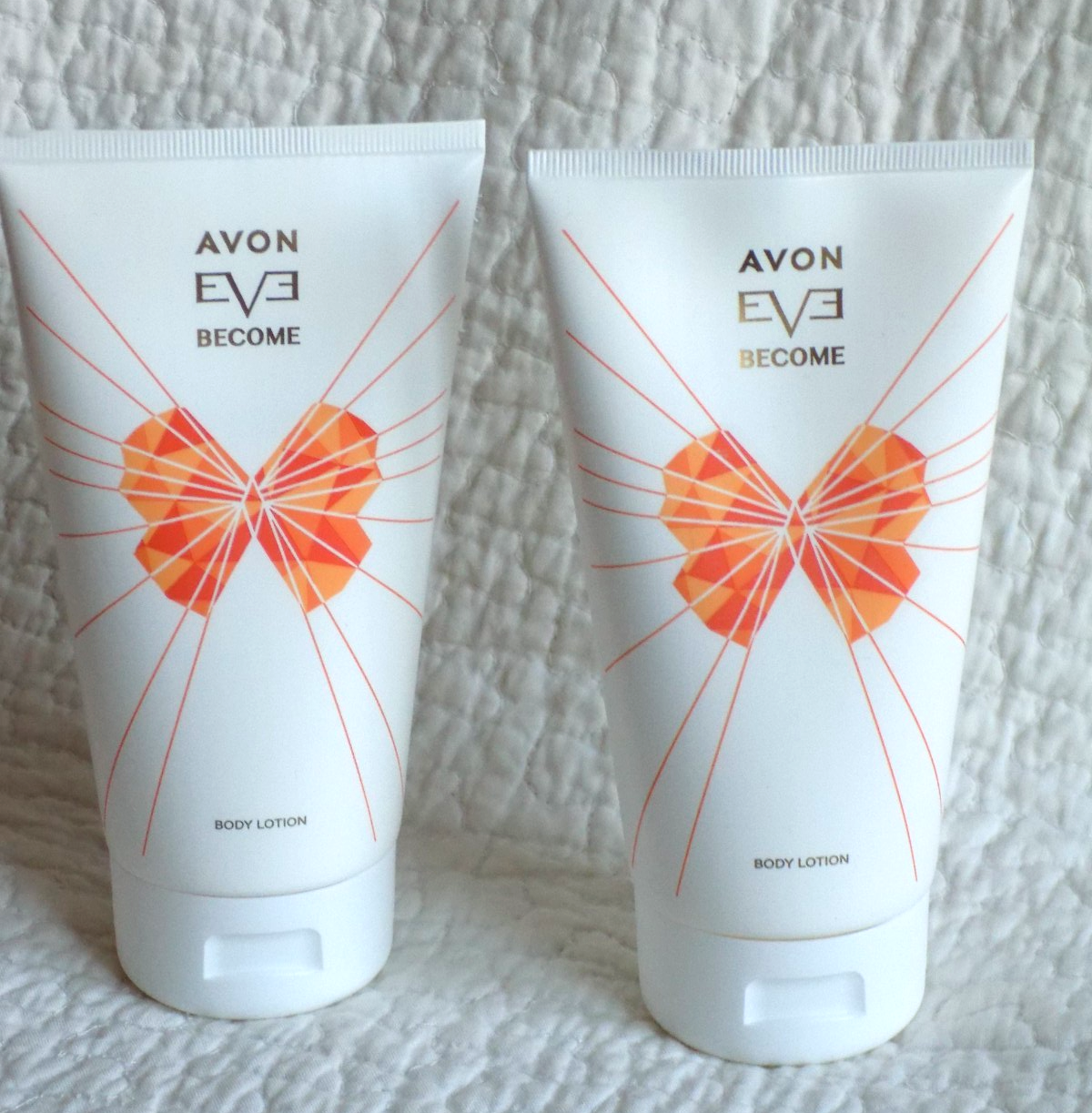 AVON 2 x EVE BECOME FRAGRANCED BODY LOTIONS ~ 150 ml each ~  *BRAND NEW*