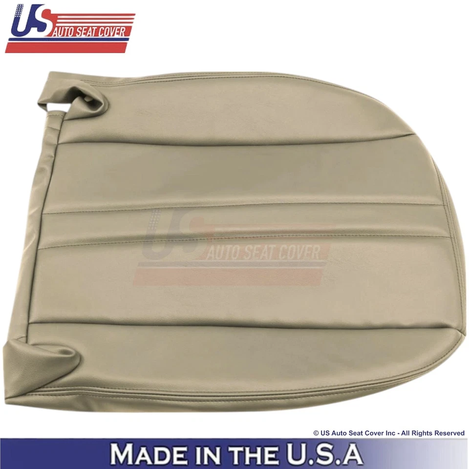 Cubierta de asiento de cuero sintético neutral para parte inferior del conductor Chevrolet Express 1996-2025 Foto 4 de 4