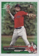 2017 Bowman Draft Green 38/99 Cole Brannen #BD-193 fm0