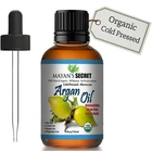 Organic Argan Oil 4oz 100% Pure Cold Pressed Hair Skin Face Body Moisturizer