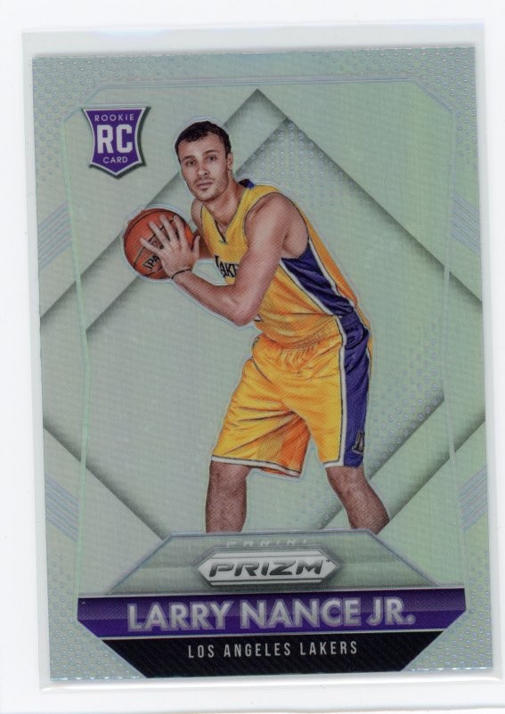 2015-16 Panini Prizm #302 Larry Nance Jr. Silver Prizms