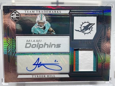 Tyreek Hill Auto Patch 4/10   Panini Limited Team Trademarks | Luxe GUCCI Feel 