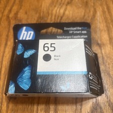 NEW GENUINE HP 65 Black Ink Cartridge 65 N9K02AN Exp 09/2025