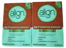 Lot Of 2 Align Probiotic Supplement Capsule -...