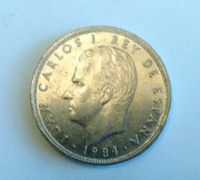 Spain 1984 5 Pesetas World Coin -