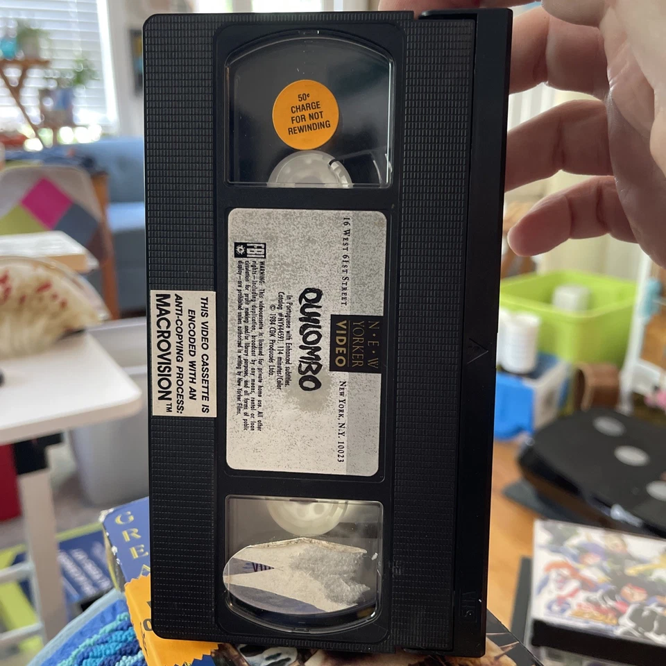 VHS QUILOMBO by CARLOS DIEGUES (1991) Portuguese With English Subtitles - Image 4 of 4