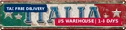 Vintage Tin Sign Retro Metal Italia Signs For Home Decor Stylish Wall Art Plaque
