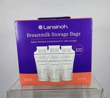 Lansinoh Breastmilk Storage Bags 100 Count Brand New Sealed