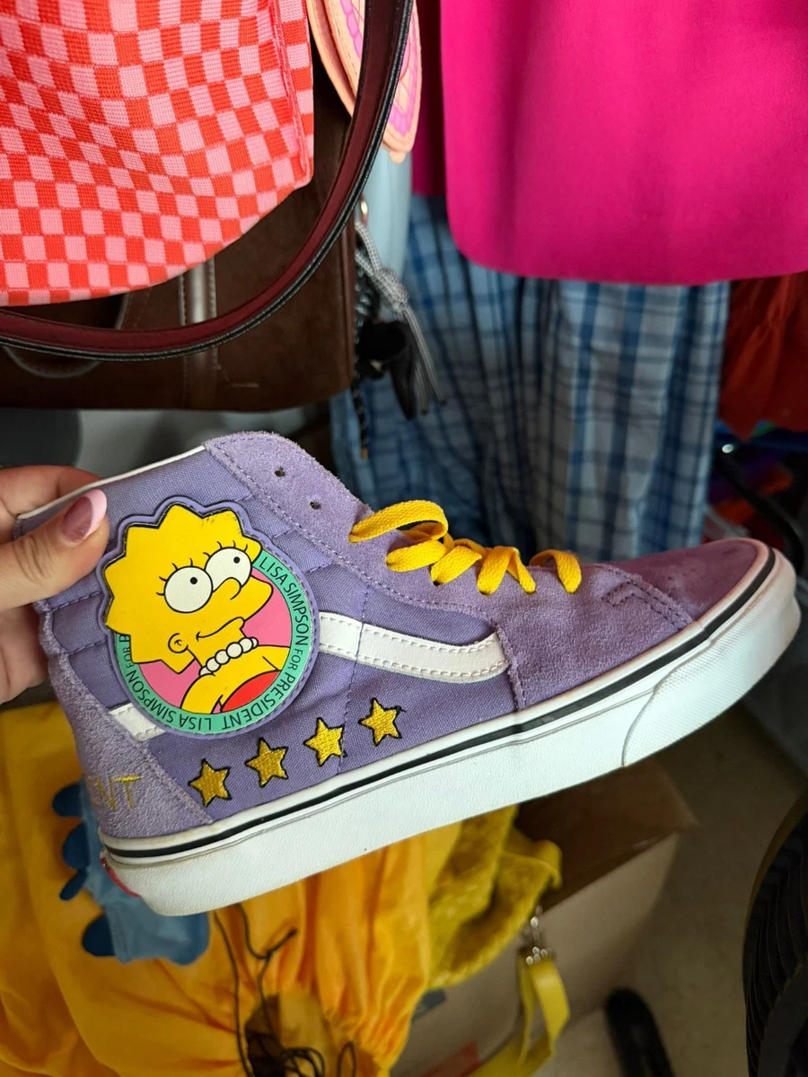 The Simpsons x Vans Sk8- High Lisa 4 Prez for sale | eBay