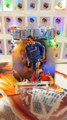 Didier Drogba Golazo Topps Chrome Chelsea London Legend