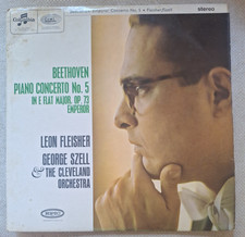 COLUMBIA Scx 3575 ED1 BEETHOVEN PIANO CONCERTO NO5 LEON FLEISHER GEORGE SZELL