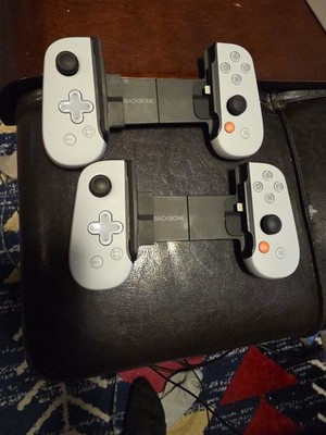 2 Backbone One Mobile Gaming Controllers for Iphone. PlayStation Edition.